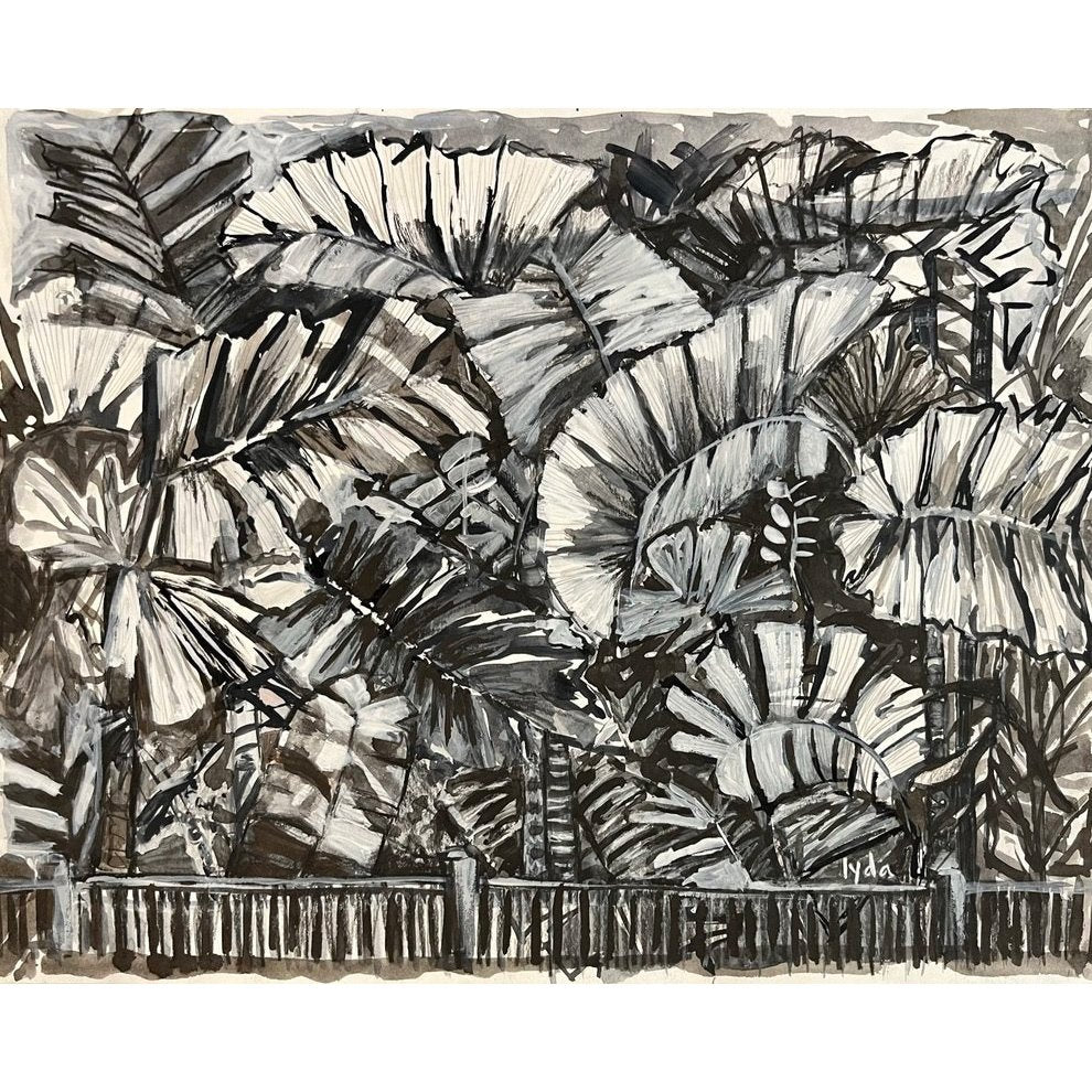 Palms Drawing 4