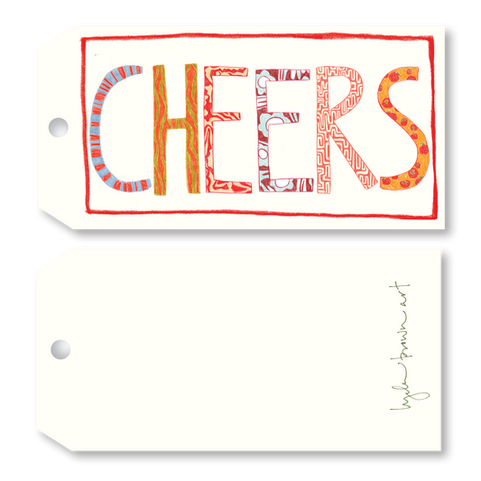 Cheers • Merry • FaLaLa Gift Tags