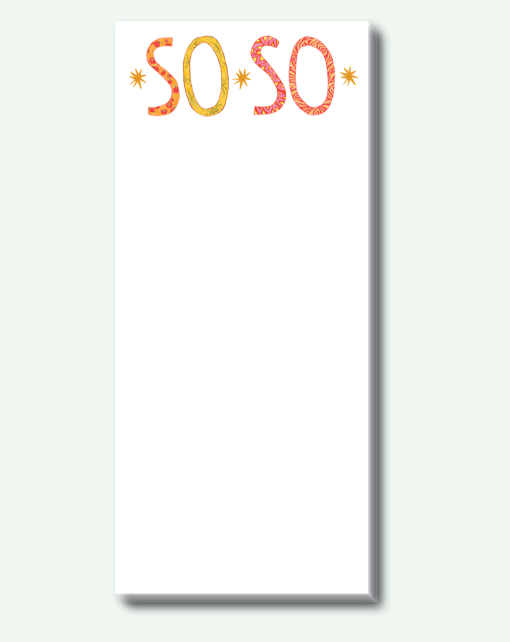"SoSo" Notepad