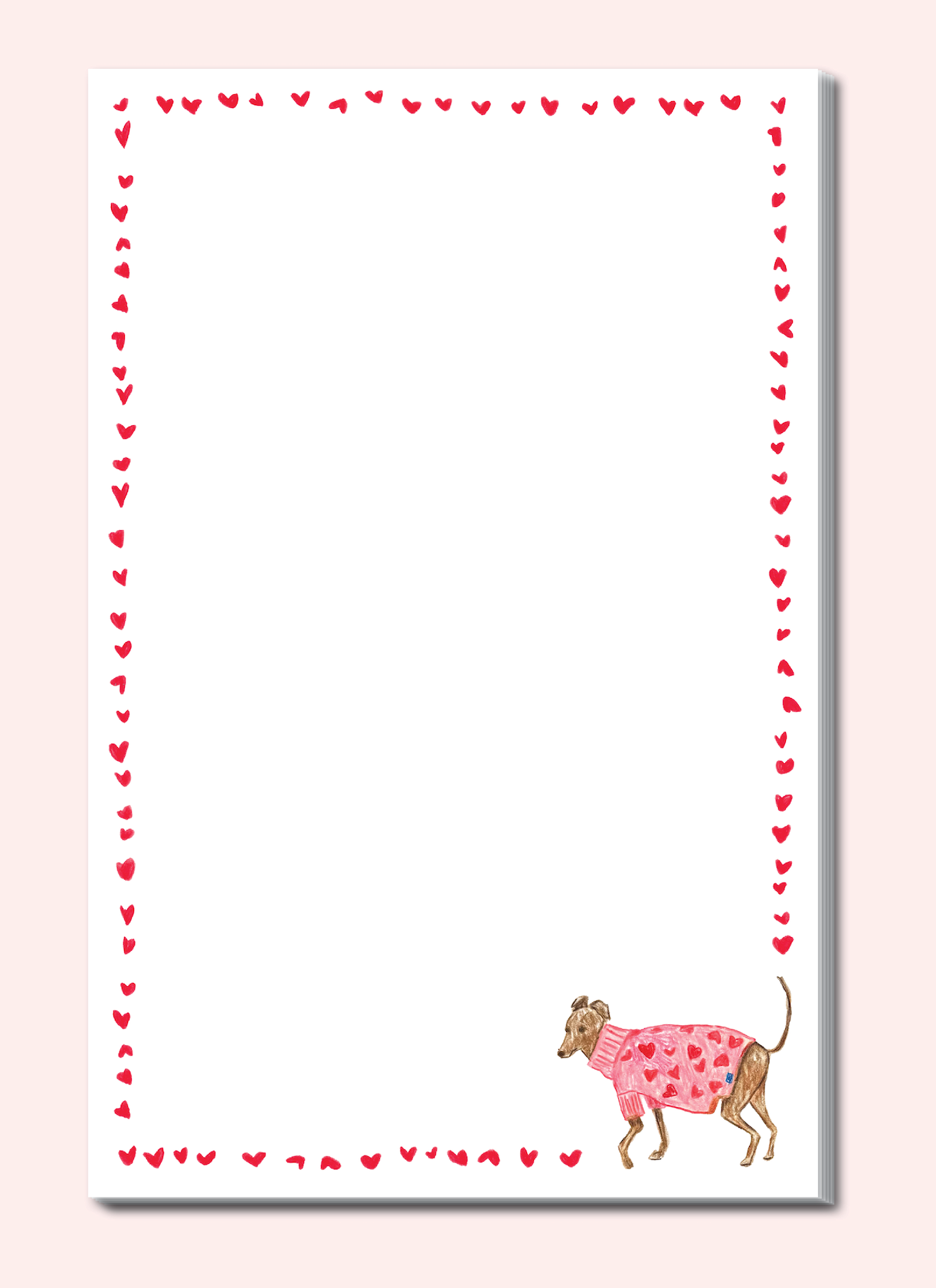 “Love Lists” Notepad
