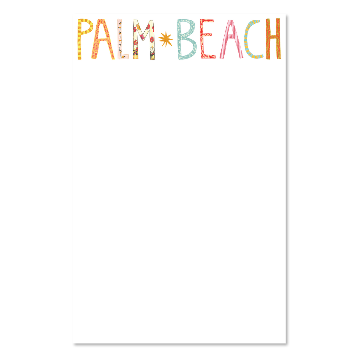 “Palm Beach” Notepad