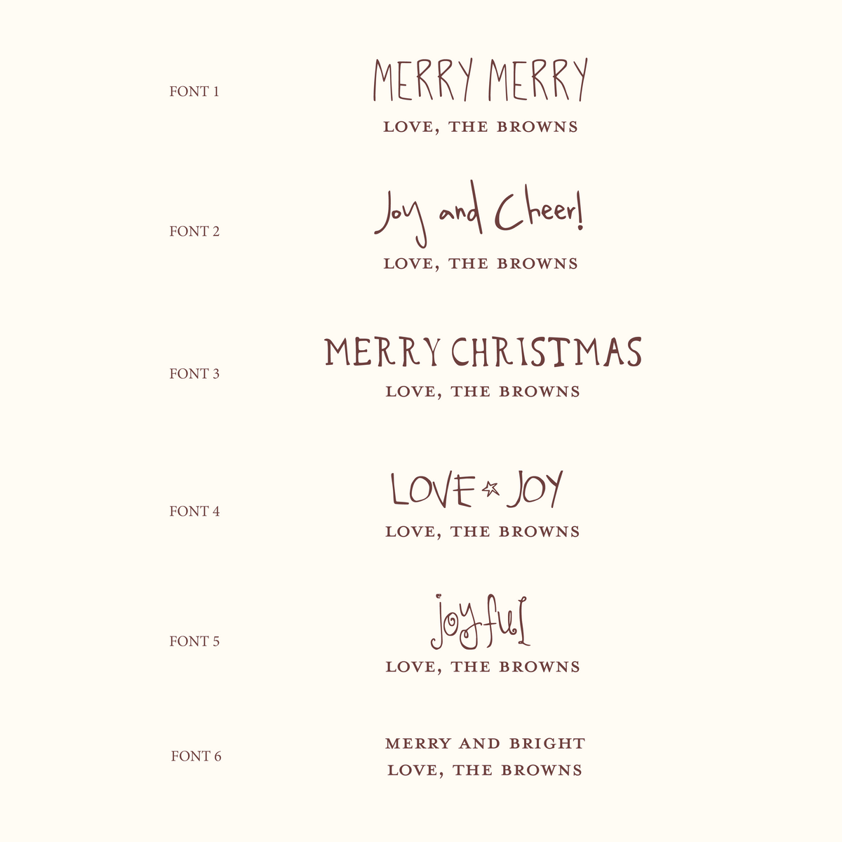 Joyeux Noel Card