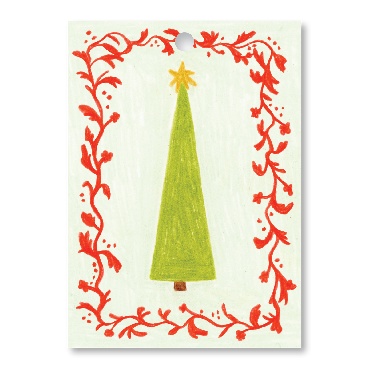 Christmas Tree Gift Tags