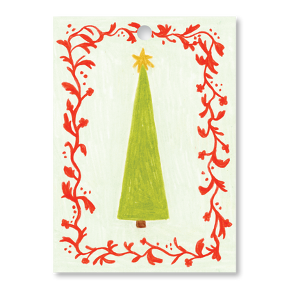 Christmas Tree Gift Tags