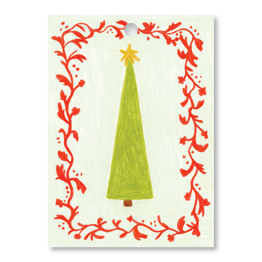 Christmas Tree Gift Tags