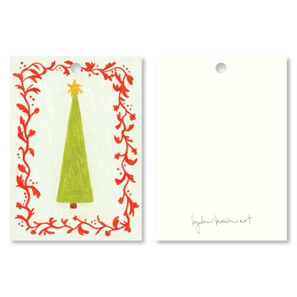 Christmas Tree Gift Tags