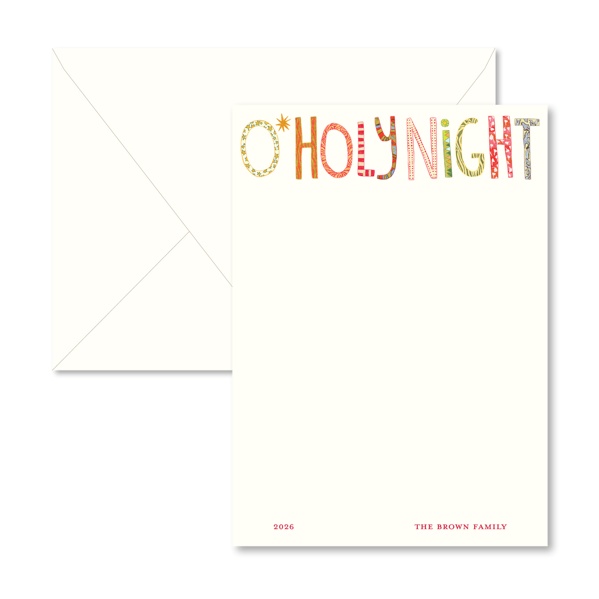 "O' Holy Night" Card