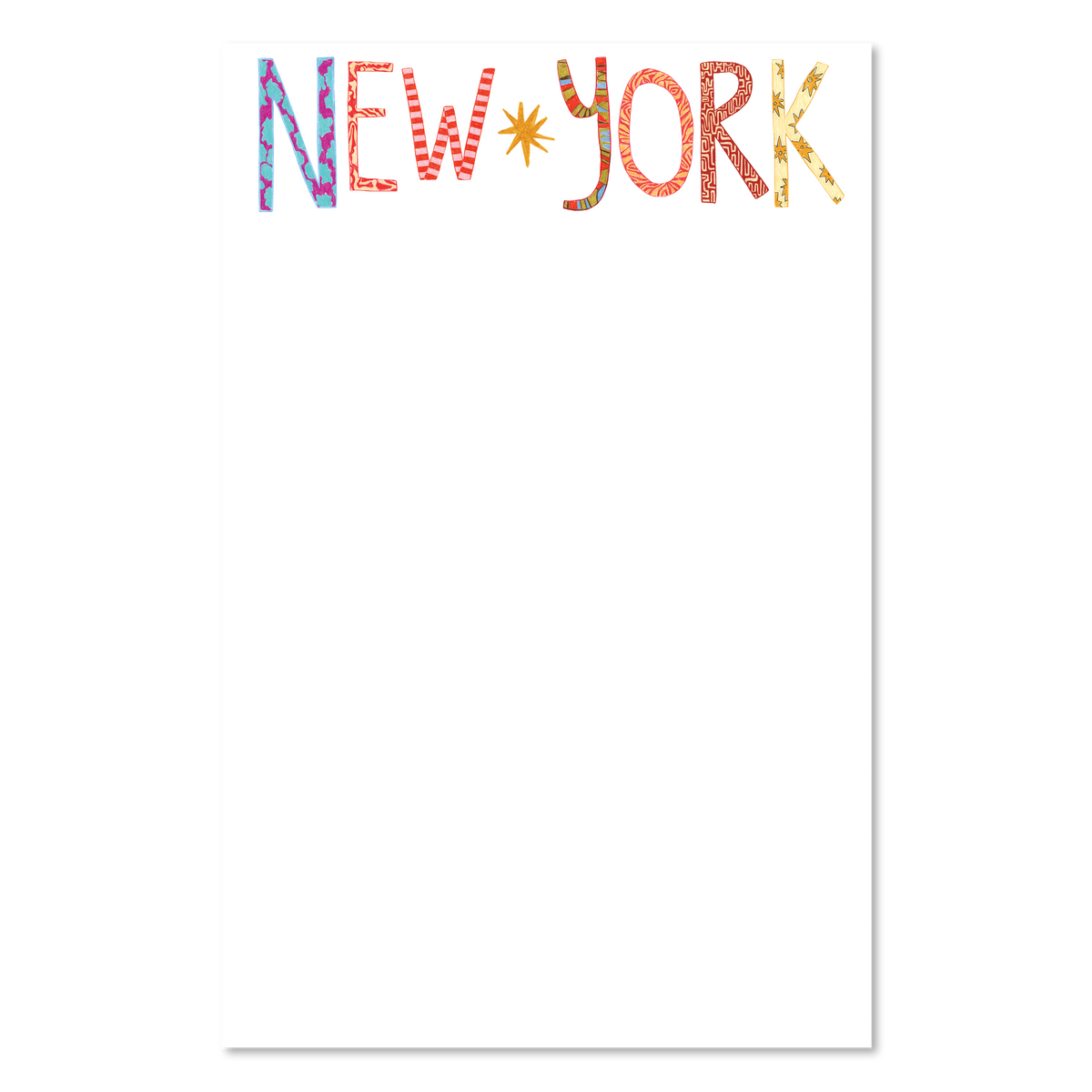 “New ★ York” Notepad