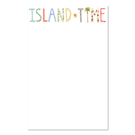 “Island Time” Notepad