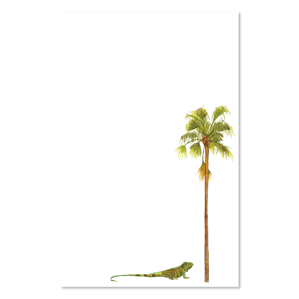 Iguana Palm Notepad