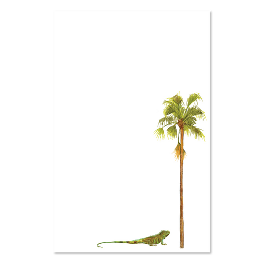Iguana Palm Notepad
