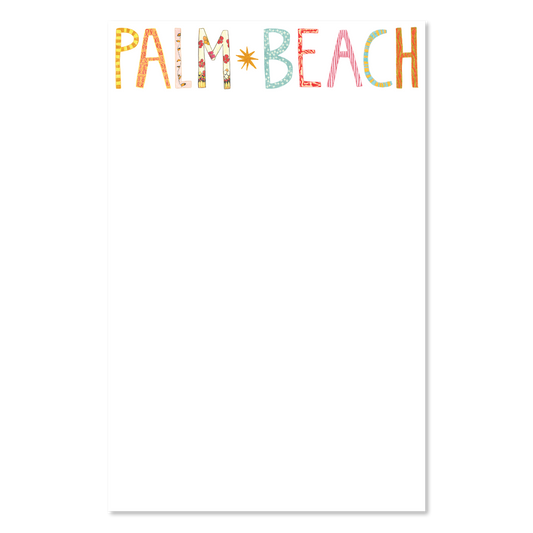 “Palm Beach” Notepad