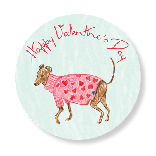 "Happy Valentine's Day" Stickers